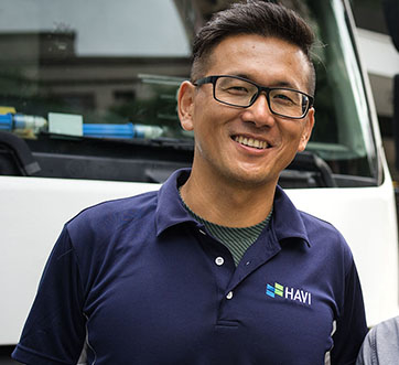 HAVI driver in Taiwan