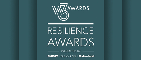 W3 Award logo and Digiday Resilience Awards